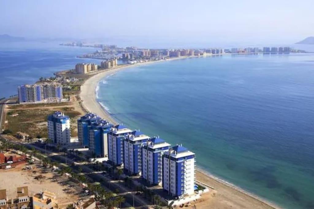Top Floor Apartment Beachhouse, Beautiful Sea View, On The Beach! كارتاخينه المظهر الخارجي الصورة