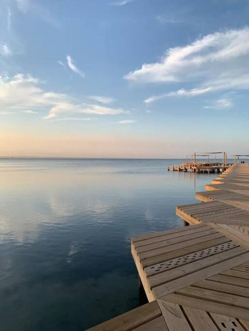Top Floor Apartment Beachhouse, Beautiful Sea View, On The Beach! كارتاخينه المظهر الخارجي الصورة
